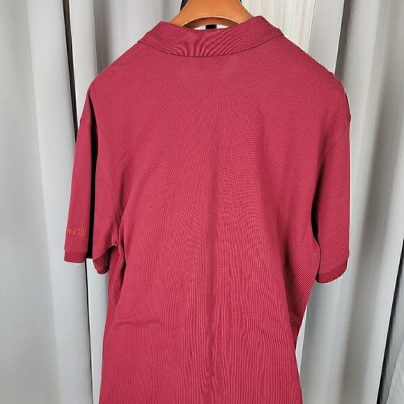 Ashworth Alabama Crimson Tide 100% Cotton Polo Shirt Maroon Size XL - Picture 4 of 9